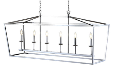 Pagoda Lantern Metal LED Pendant